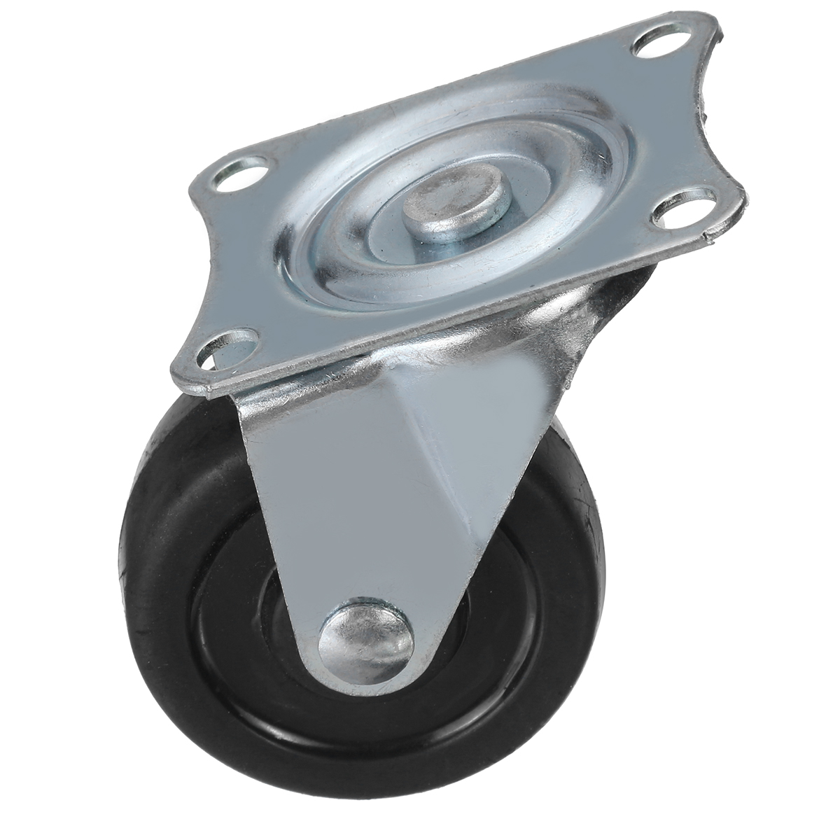 Heavy-Duty-2quot-50mm-Swivel-Castor-Wheel-for-Shopping-Cart-Trolley-Caster-Rubber-1720681