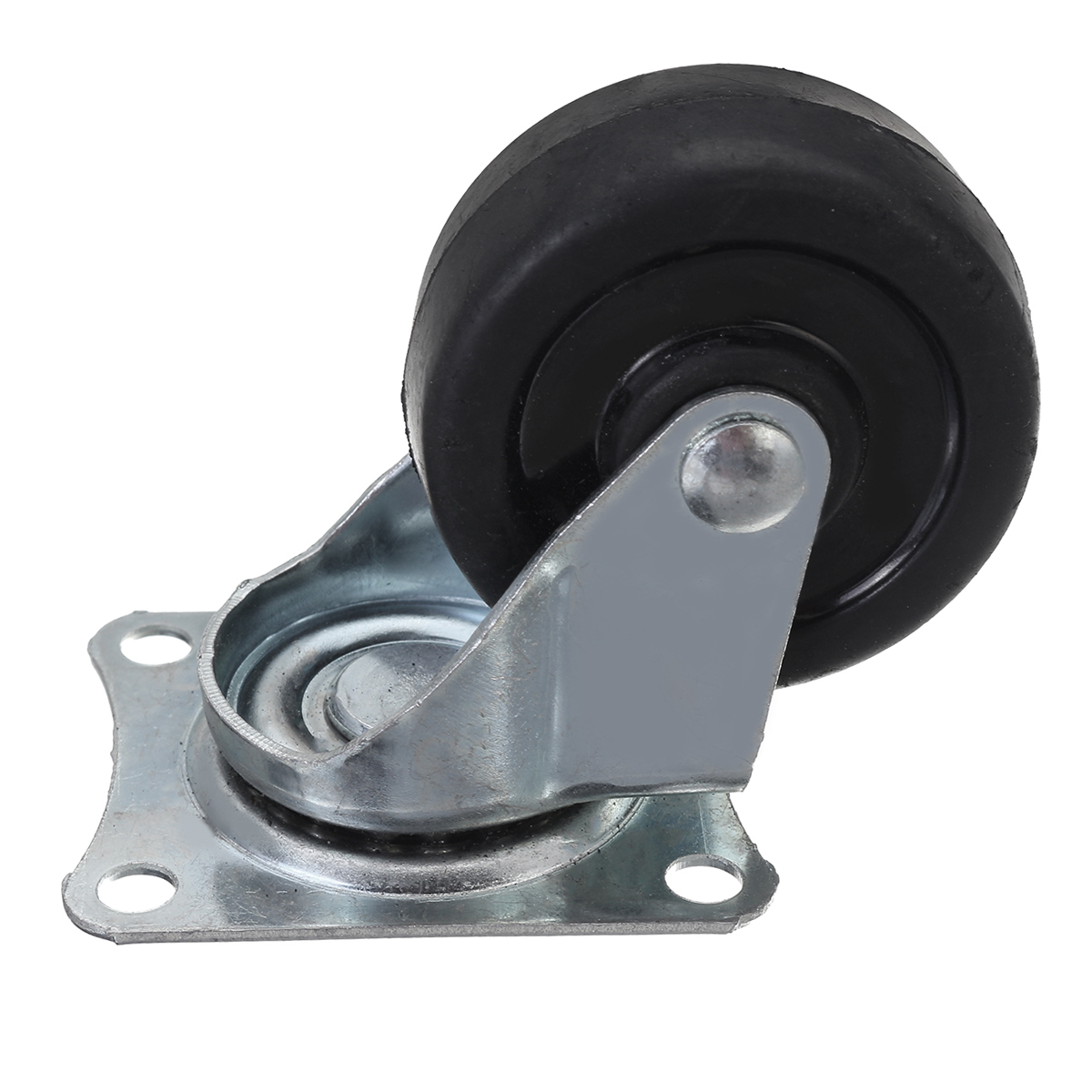 Heavy-Duty-2quot-50mm-Swivel-Castor-Wheel-for-Shopping-Cart-Trolley-Caster-Rubber-1720681
