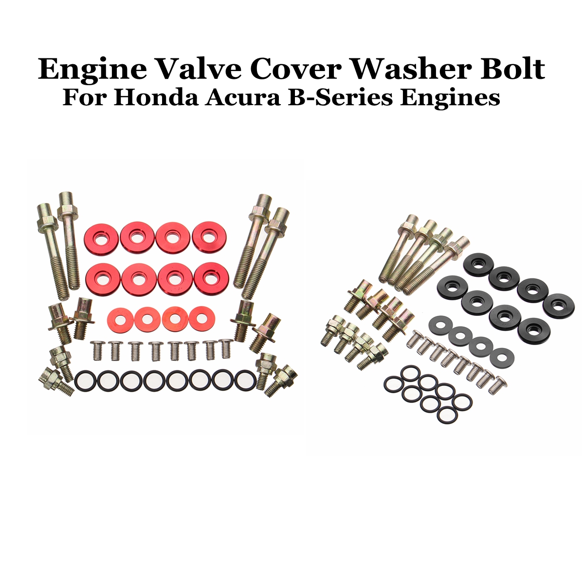 Low-Profile-Engine-Valve-Cover-Washer-Bolt-Kit-For-Honda-Acura-B-Series-B16-B18-5-Colors-1640736