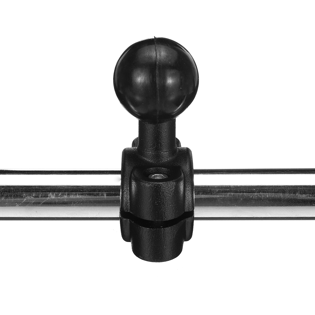 Mini-Rail-Base-with-1quot-Ball-For-Motorcycle-035quot-to-061quot-Diameter-Handlebar-Mount-1716290
