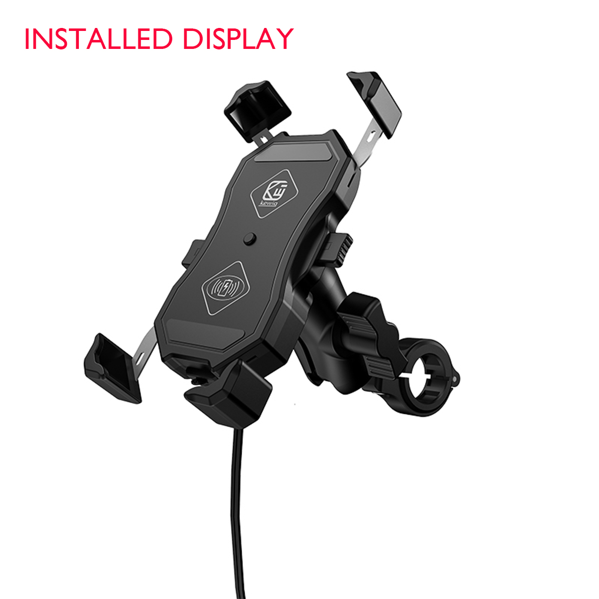 Motorcycle-Bike-Handlebar-Mount-Adapter-Holder-Clamp-Aluminum-Universal-1750228