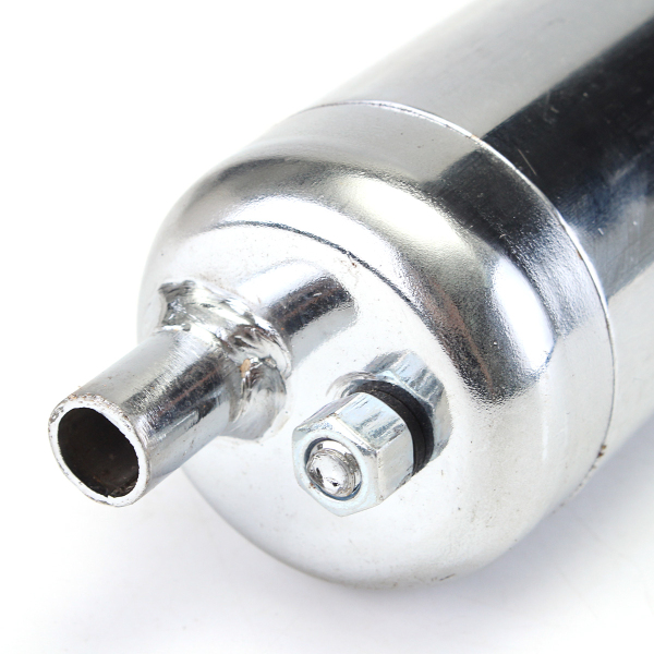 Motorcycle-Chrome-Muffler-Exhaust-2-Stroke-49cc-60cc-66cc-80cc-Motorized-Bicycle-Bike-1145452