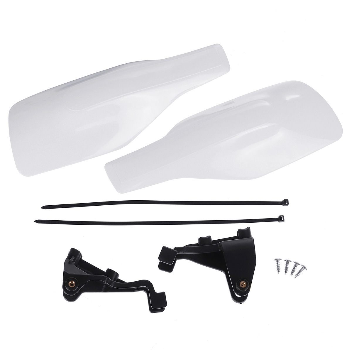 Motorcycle-Hand-Guard-Protector-Enduro-Motocross-Handguard-White-For-Husqvarna-TX-FC-FE-TE-TC-FX-125-1703368