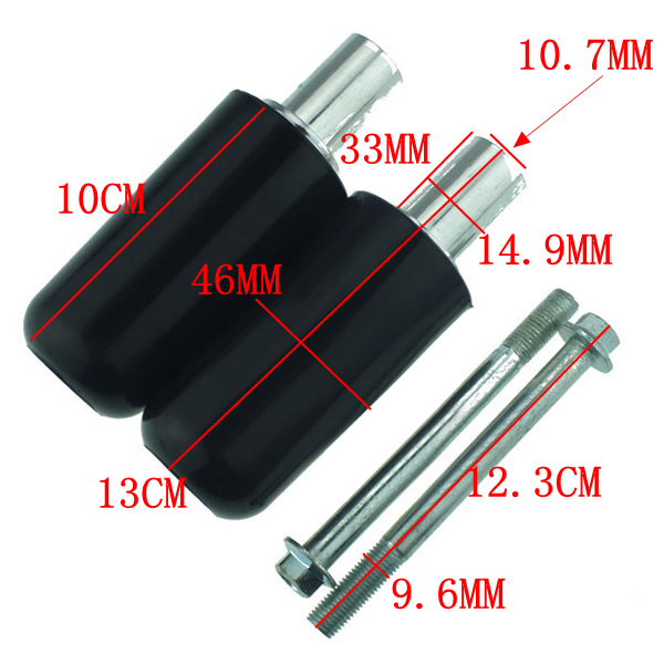 Motorcycle-Large-Displacement-GM-Modified-Queen-Lengthened-Drop-Resistance-Rubber-1054618