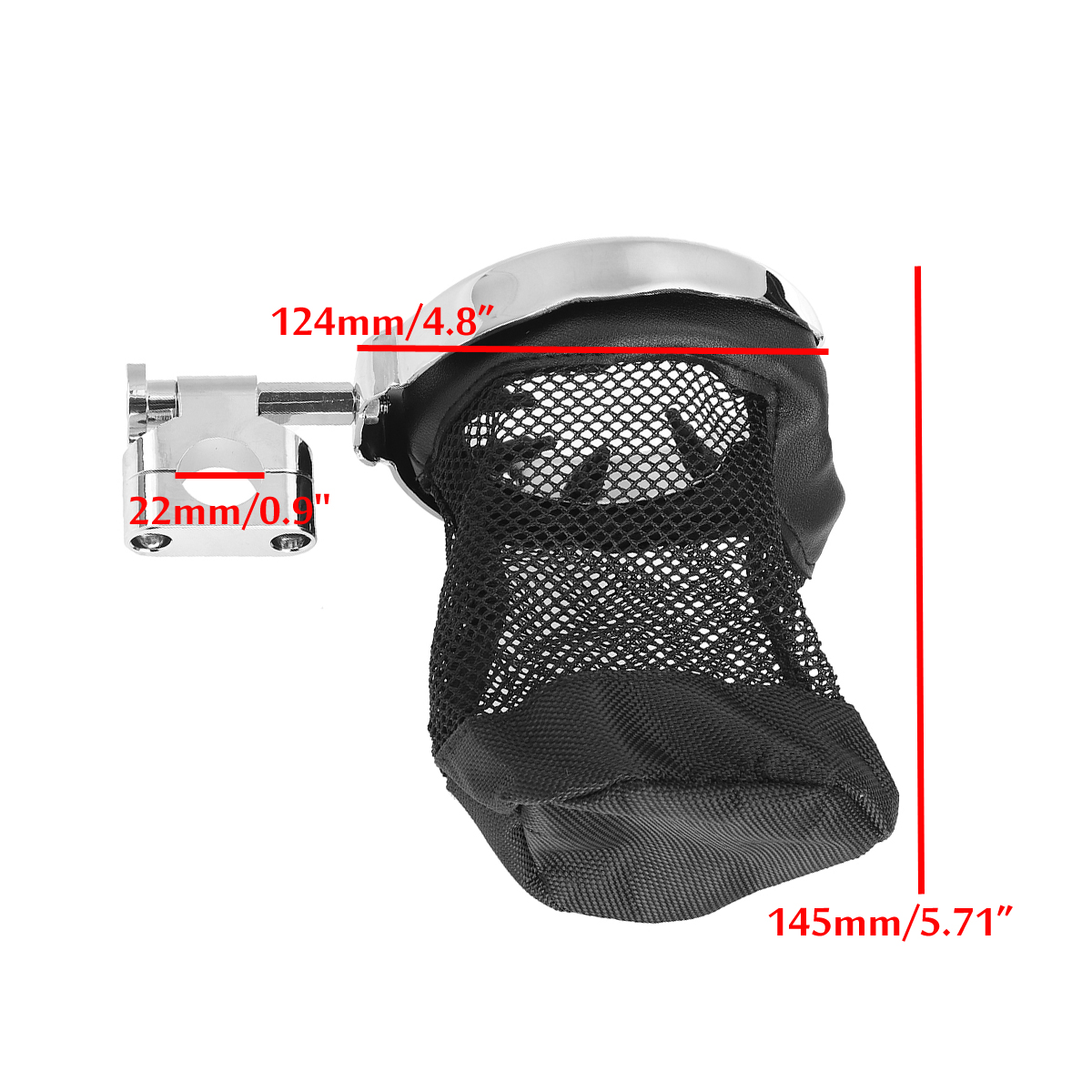 Universal-22mm-Handlebar-Cup-Holder-Motorcycle-Metal-Drink-Basket-For-Harley-1730315