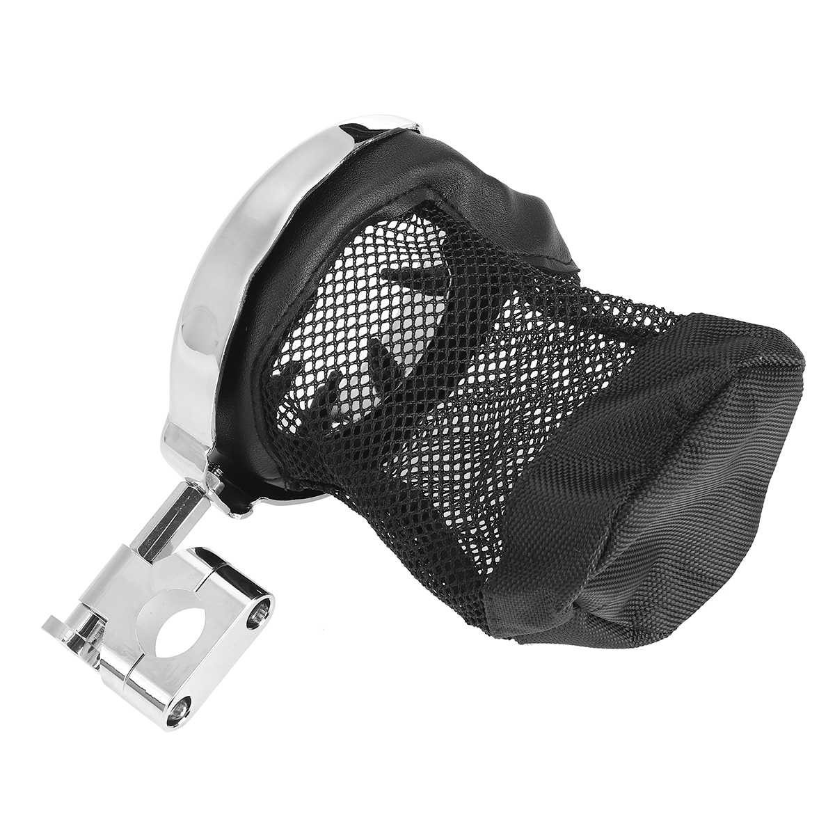 Universal-Handlebar-Cup-Holder-Motorcycle-Metal-Drink-Basket-For-Harley-1729749