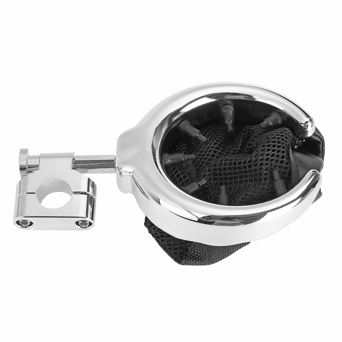 Universal-Handlebar-Cup-Holder-Motorcycle-Metal-Drink-Basket-For-Harley-1729749