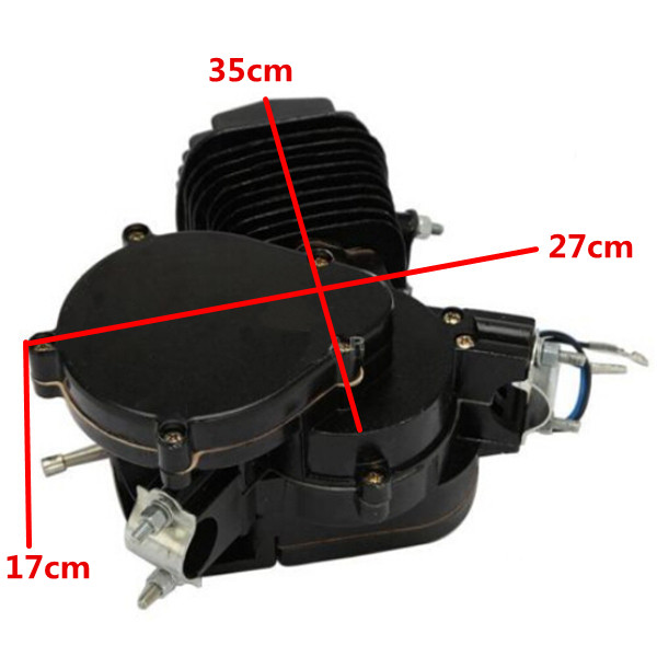 Upgraded-80cc-2-Stroke-Motorized-Bicycle-Gas-Engine-Motor-Kit-with-Speedometer-Black-1220384