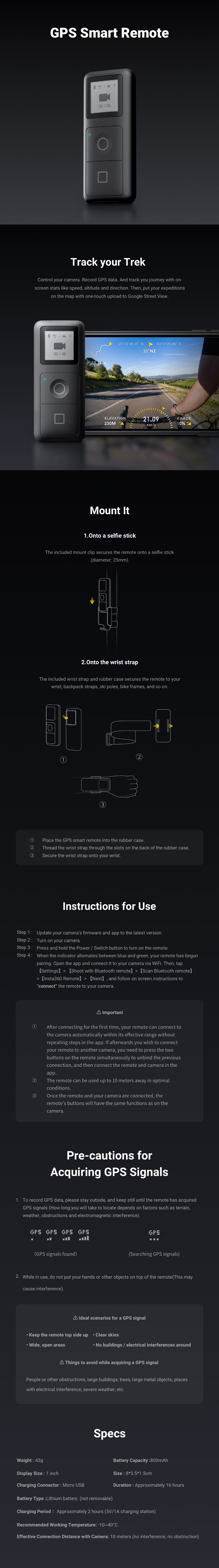 Insta360-ONE-X2-ONE-X-GPS-Smart-Remote-Control-for-Action-Camera-VR-360-Panoramic-Camera-1804011