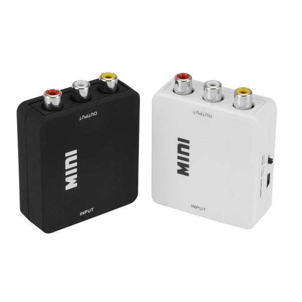 Mini-Composite-AV-CVBS-3-RCA-Video-Converter-Adapter-973229