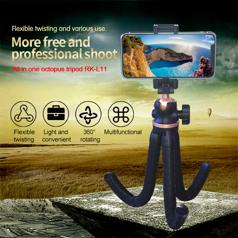 RK-L11-Flexible-Twisting-360-Degree-Rotation-Sport-Camera-Handheld-Stabilizer-Phone-Octopus-Bracket--1476147
