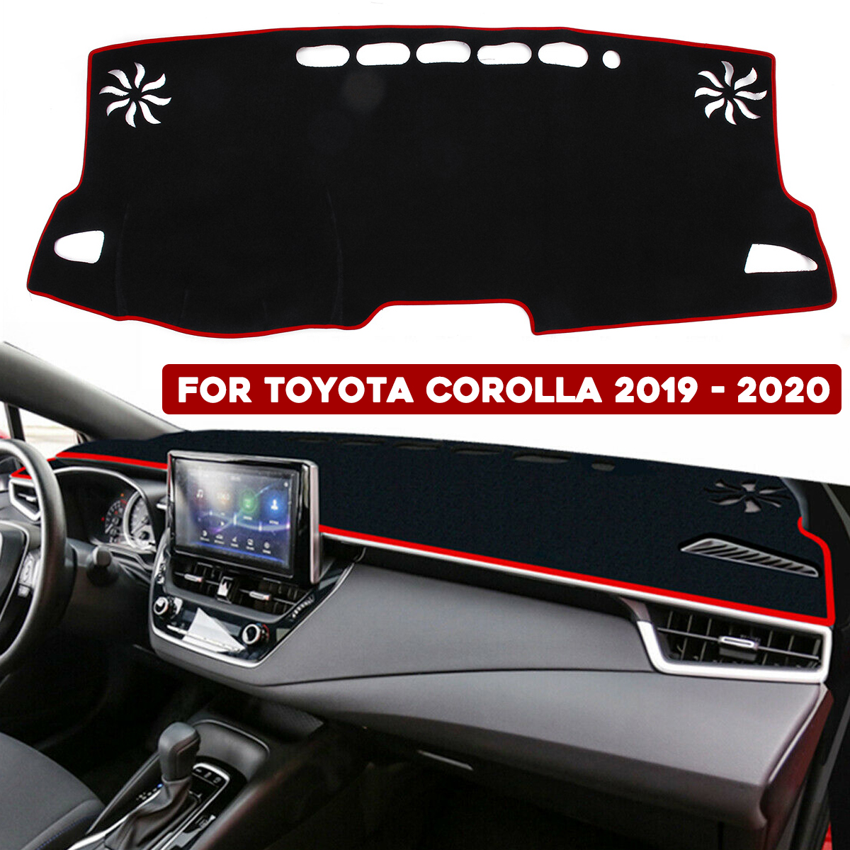 Arc-Wrapped-Tightly-Black-Dash-Board-Mat-For-Toyota-Corolla-2019---2020-1543118