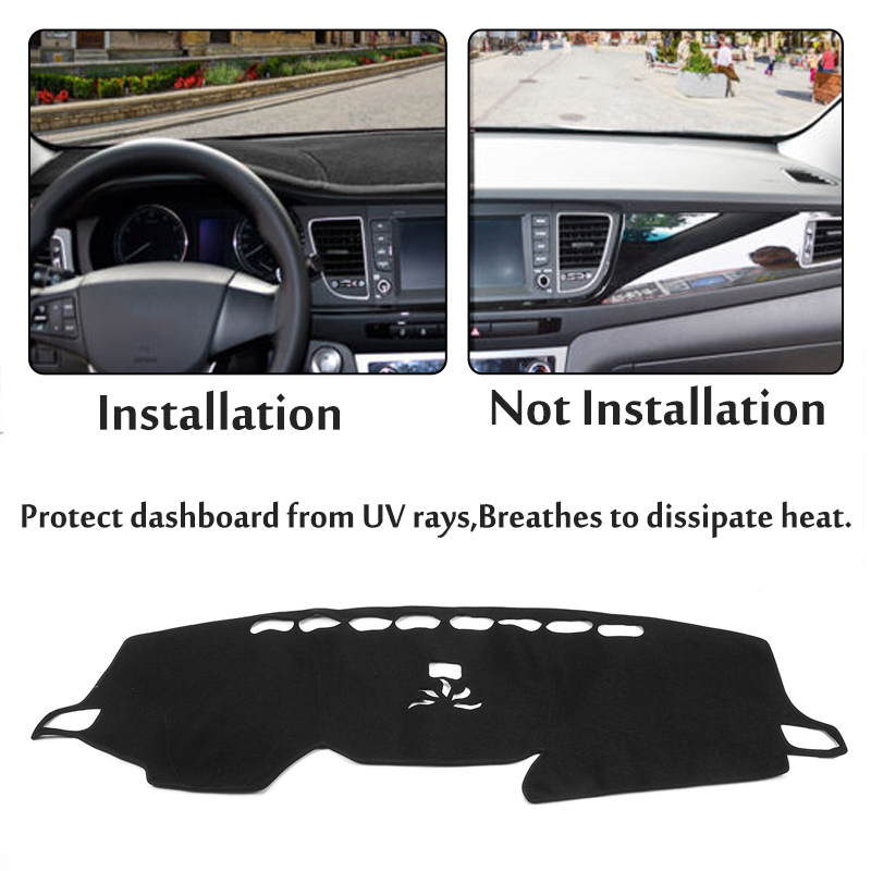 Black-Dashboard-Mat-Non-slip-Car-Dash-Cover-For-Honda-CRV-CR-V-2017-2018-2019-1658324