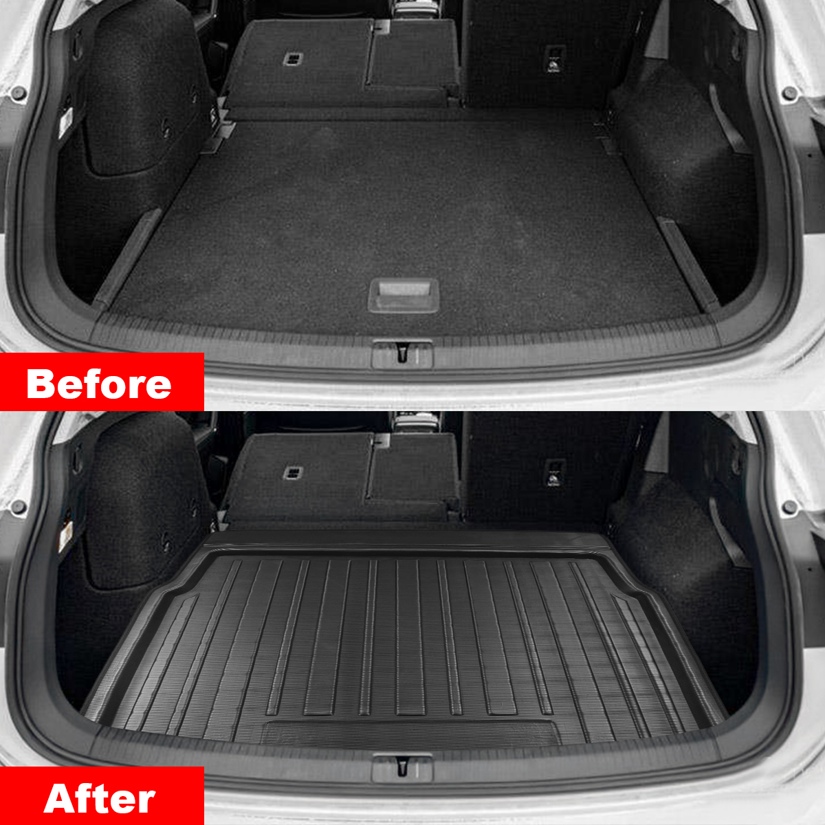 Boot-Mat-Rear-Trunk-Liner-Cargo-Floor-Tray-Carpet-For-Volkswagen-Tiguan-2017-19-1711937