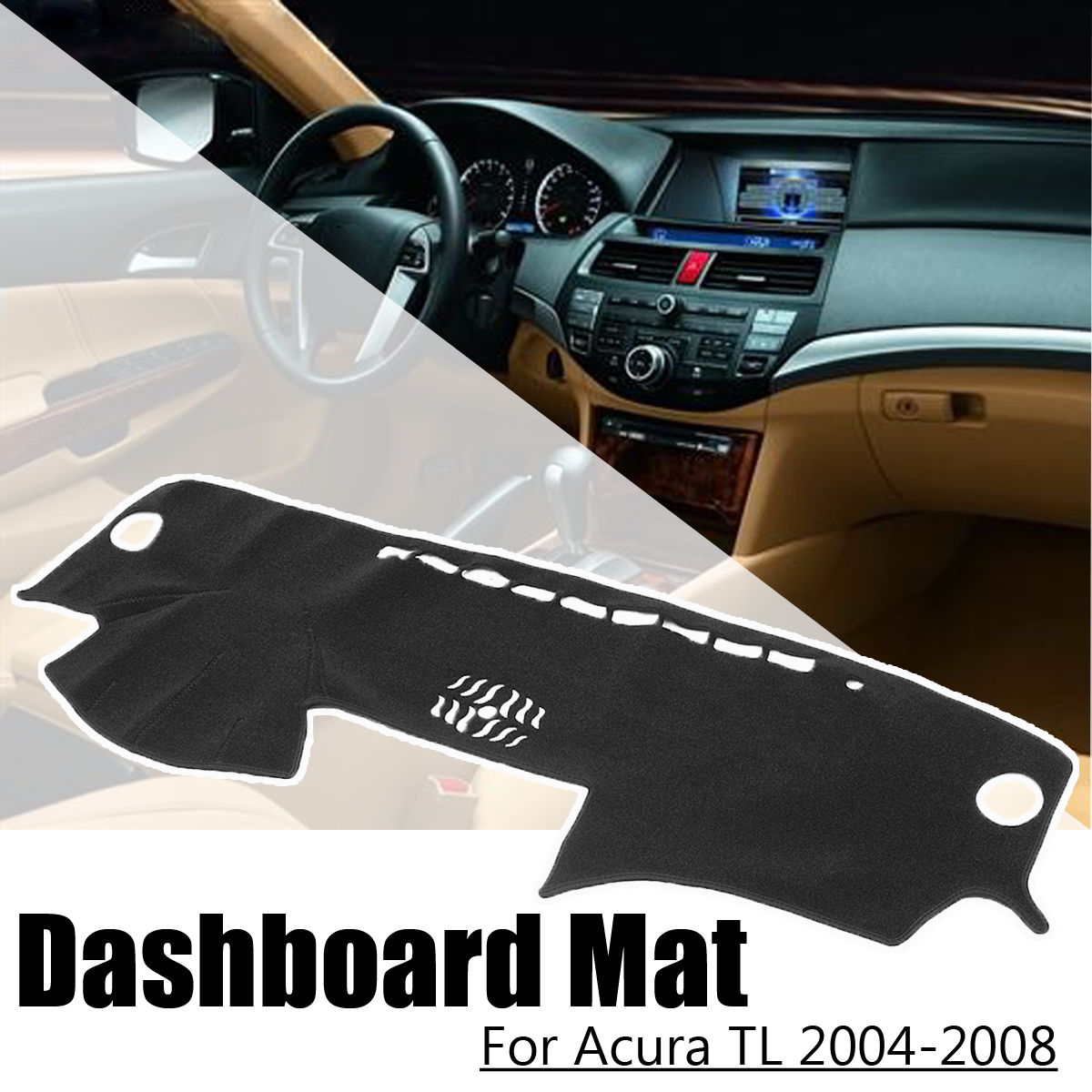 Fit-For-Acura-TL-2004-2008-Dashboard-Cover-Dashmat-Dash-Mat-Sun-Cover-Pad-Trim-1684493