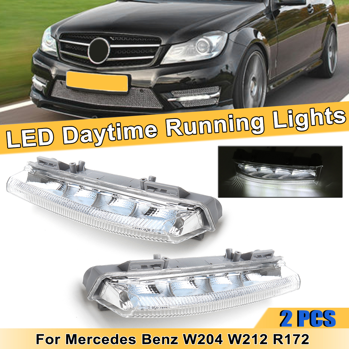 12V-Car-LED-DRL-Daytime-Running-Lights-Fog-Lamp-for-Mercedes-for-Benz-W204-W212-R172-1355686
