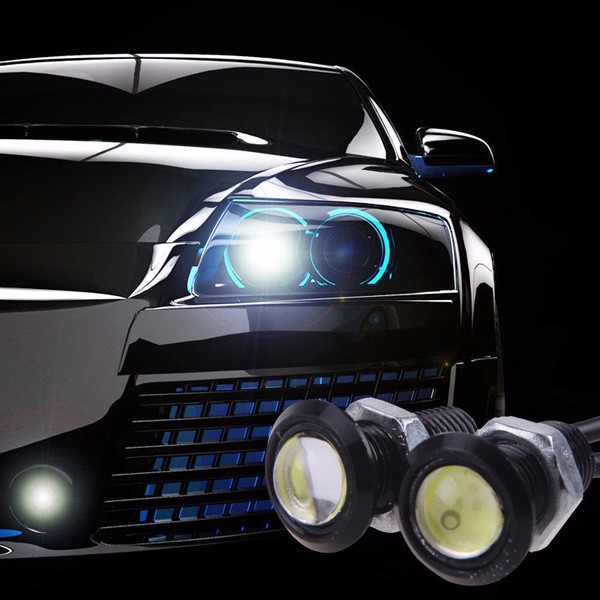 23mm-3W-Motor-Car-Eagle-Eye-LED-Daytime-Running-Lights-Fog-Light-DC12V-Black-Shell-1029080