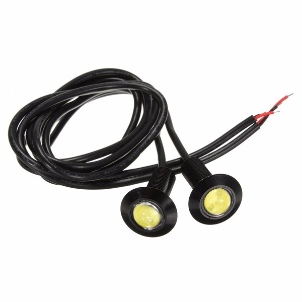 23mm-3W-Motor-Car-Eagle-Eye-LED-Daytime-Running-Lights-Fog-Light-DC12V-Black-Shell-1029080