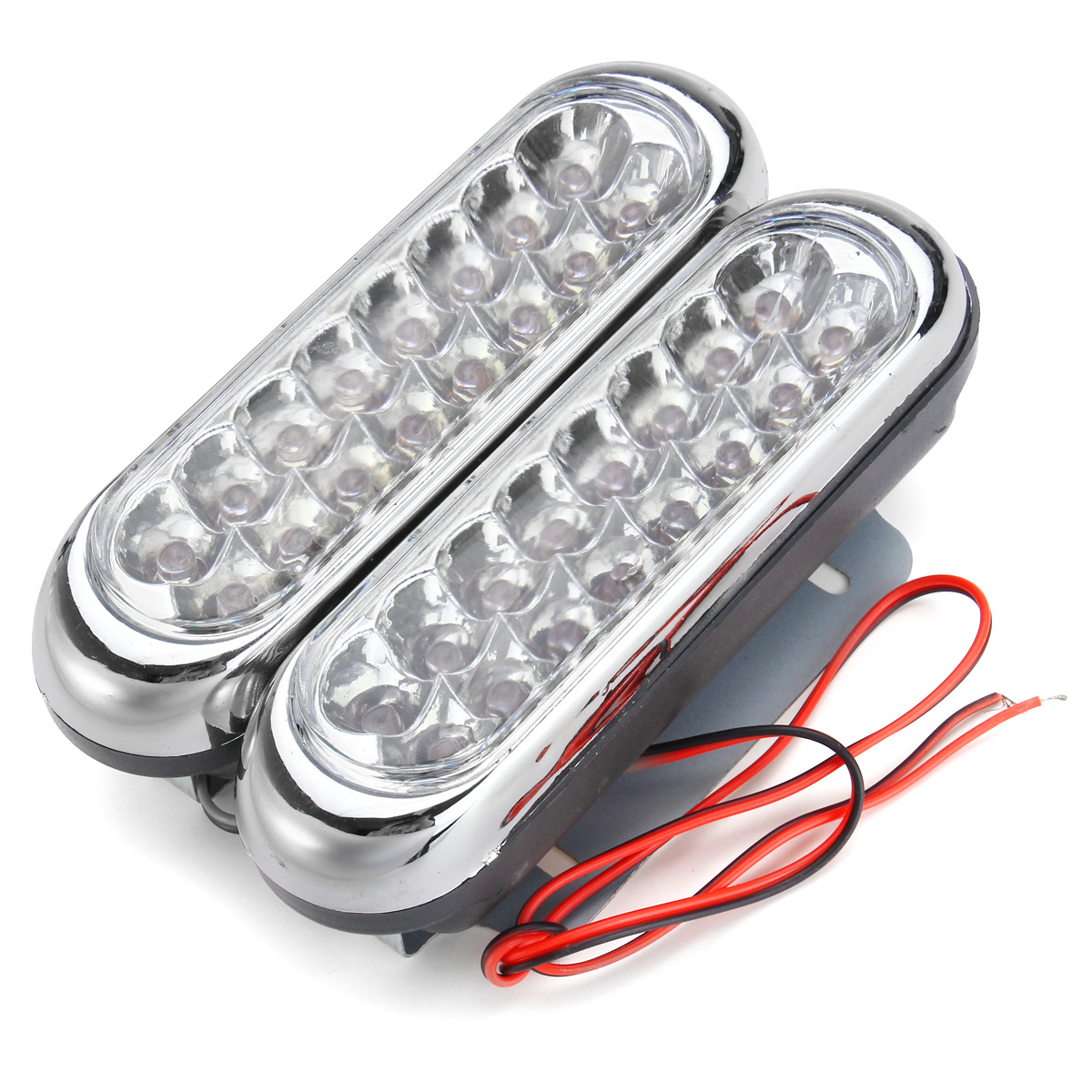 2PCS-12V-2W-Car-Daytime-Running-DRL-Fog-White-16-LED-Light-Lamp-918347