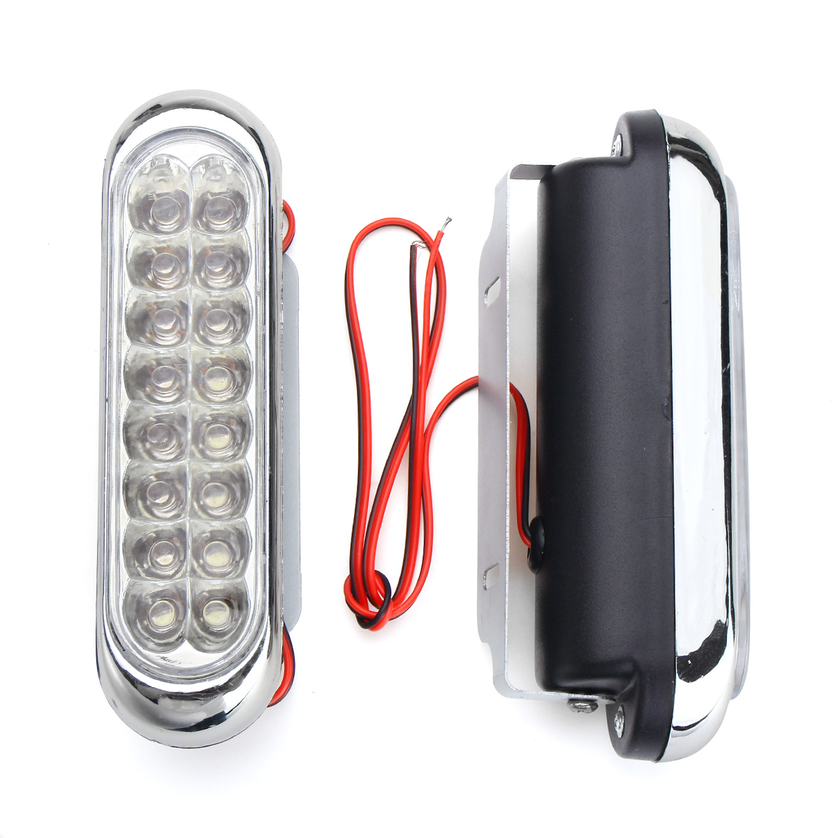 2PCS-12V-2W-Car-Daytime-Running-DRL-Fog-White-16-LED-Light-Lamp-918347