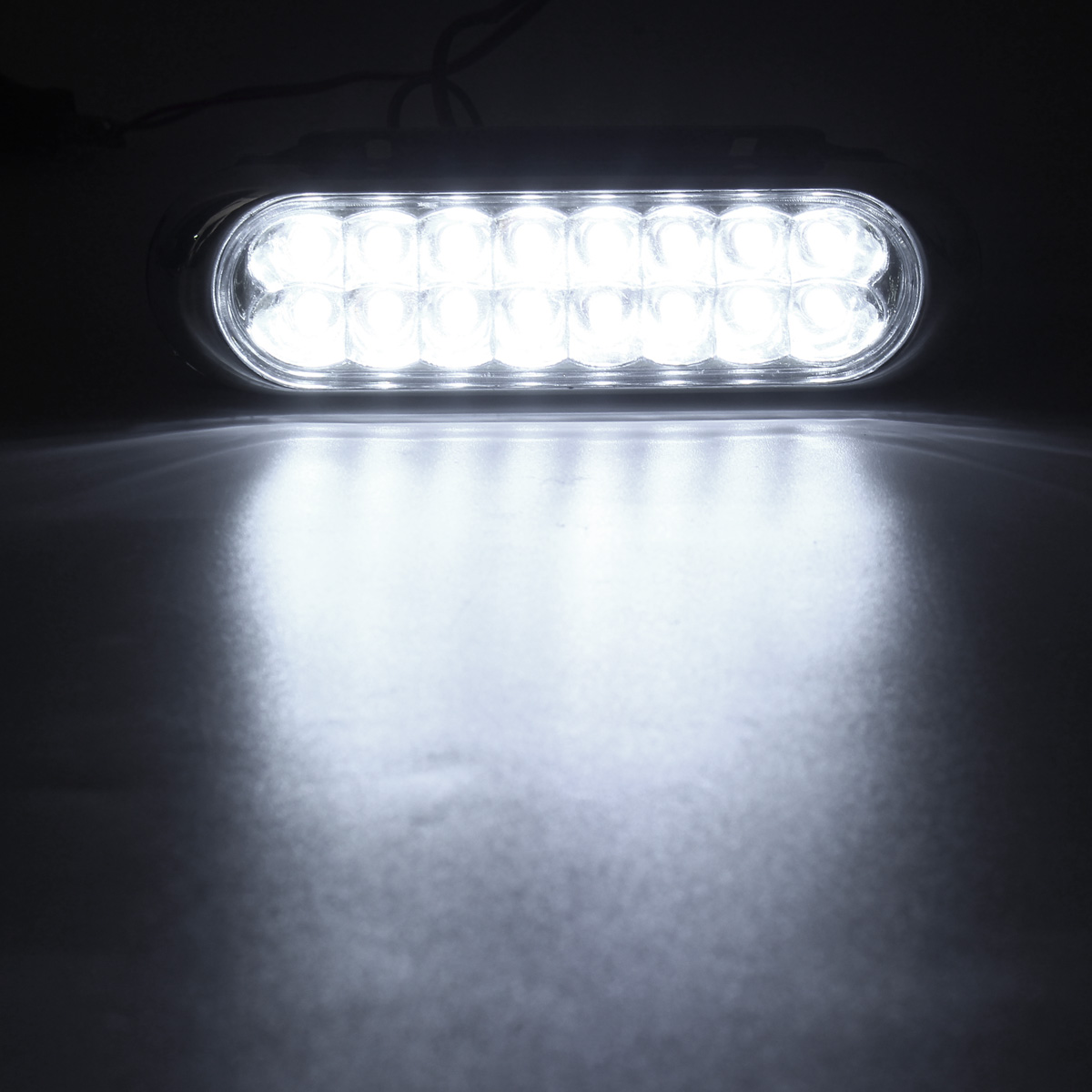 2PCS-12V-2W-Car-Daytime-Running-DRL-Fog-White-16-LED-Light-Lamp-918347