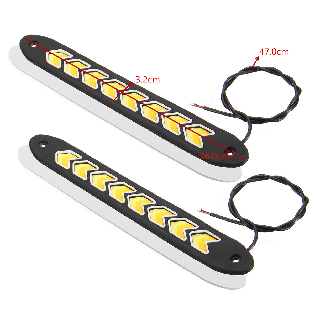 2PCS-12V-LED-COB-Car-DRL-Daytime-Running-Lights-Driving-Fog-Lamp-Arrow-Turn-Light-Waterproof-Dual-Co-1418339