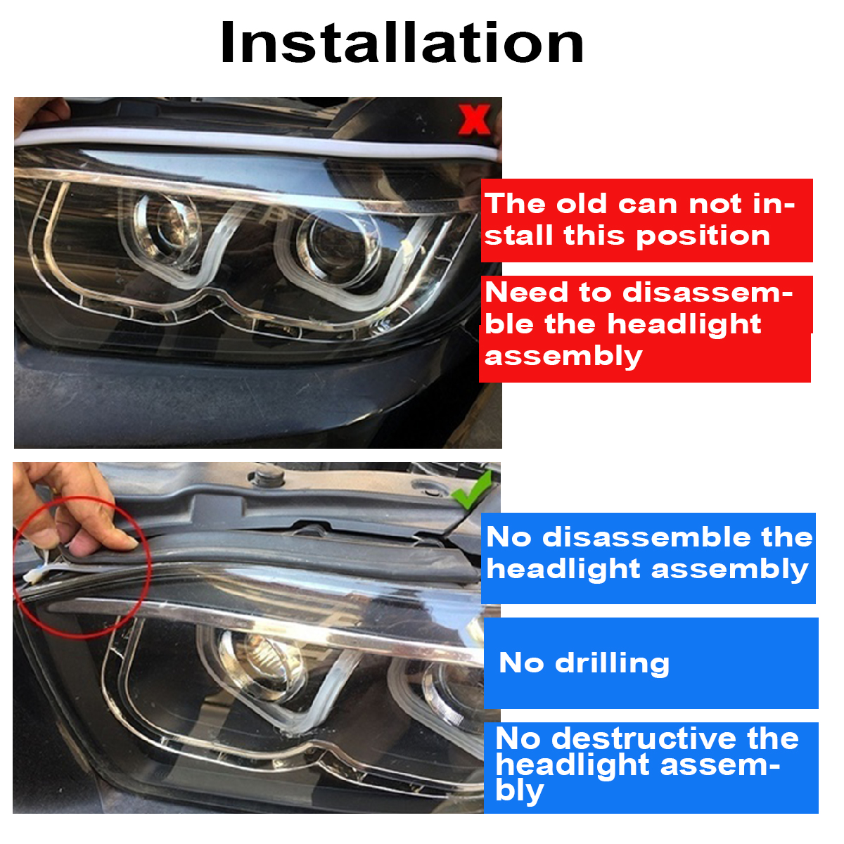 2PCS-30CM-Waterproof-LED-Car-DRL-Daytime-Running-Lamp-Strip-Light-Soft-Tub-1784050