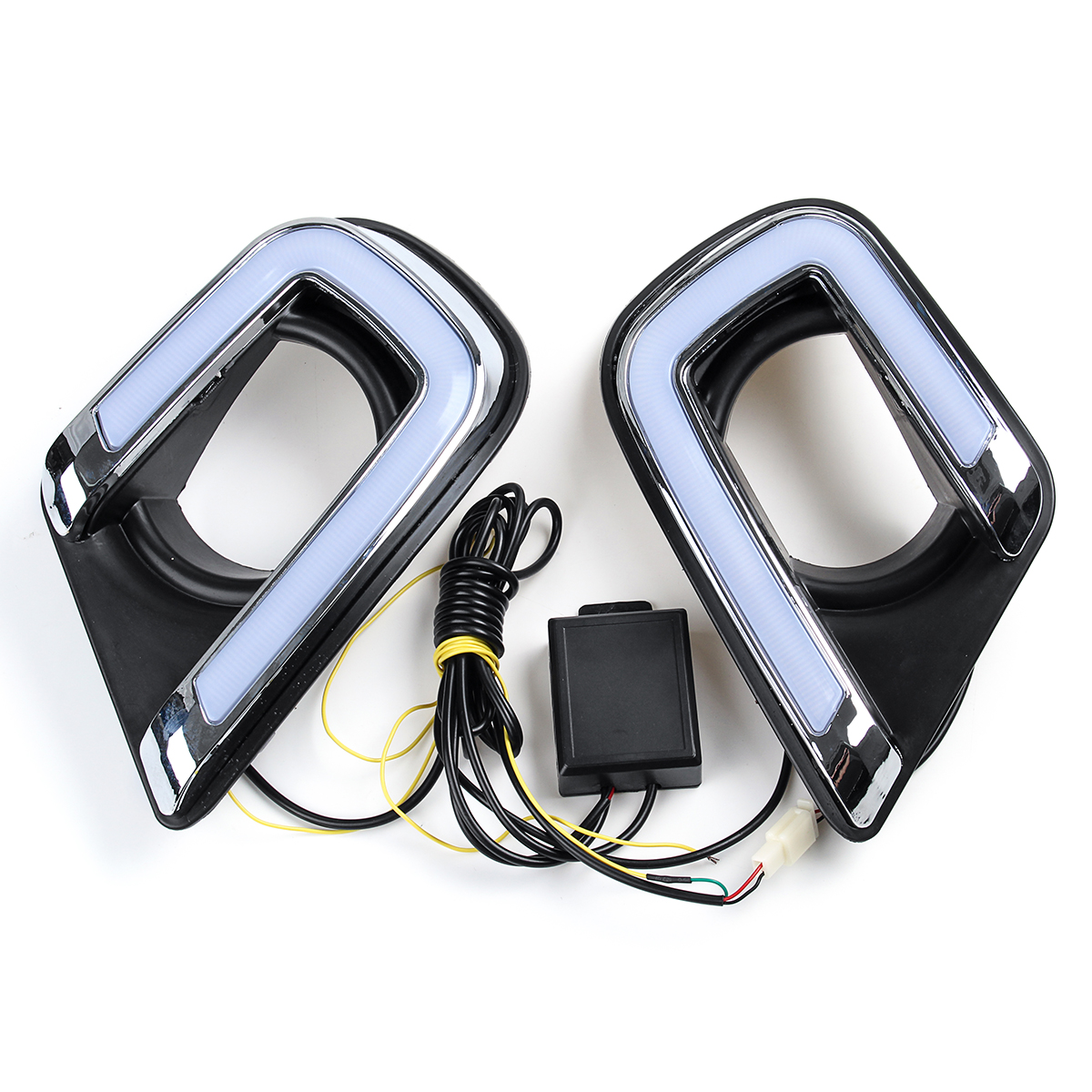 2PCS-Car-DRL-Daytime-Running-Lights-LED-Car-Turn-Signal-Waterproof-Lamps-White-Yellow-Light-for-Dodg-1541391