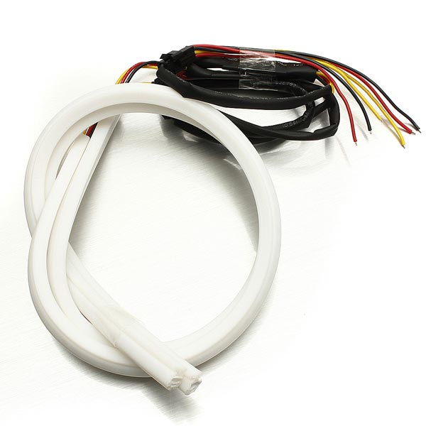 2pcs-60cm-WhiteAmber-LED-Strip-Light-DRL-12V-921237