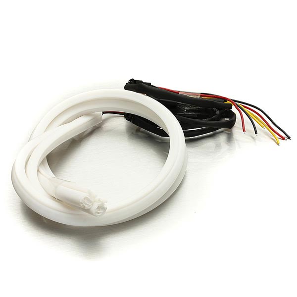 2pcs-60cm-WhiteAmber-LED-Strip-Light-DRL-12V-921237