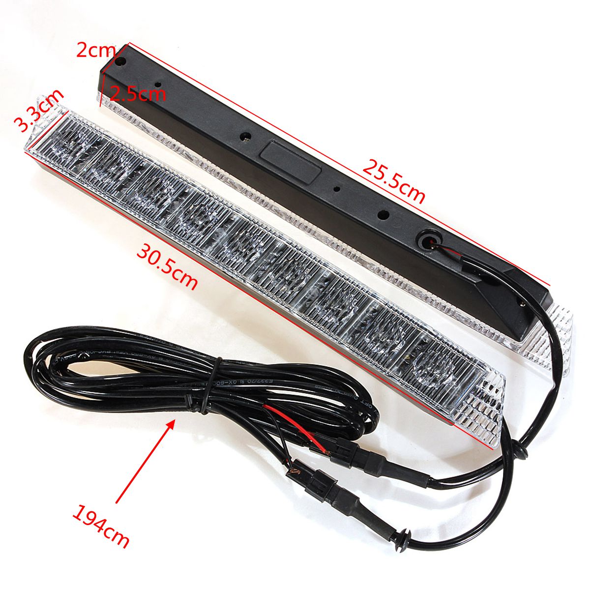 30cm-9-LED-Car-Daytime-Running-Lights-DRL-Spot-Driving-Lamp-White-2PCS-Universal-for-AudiPorsche-84972