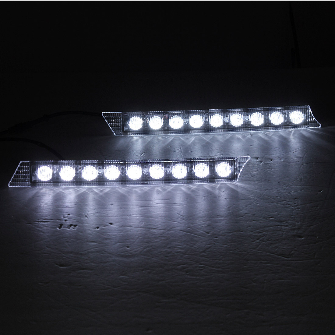 30cm-9-LED-Car-Daytime-Running-Lights-DRL-Spot-Driving-Lamp-White-2PCS-Universal-for-AudiPorsche-84972