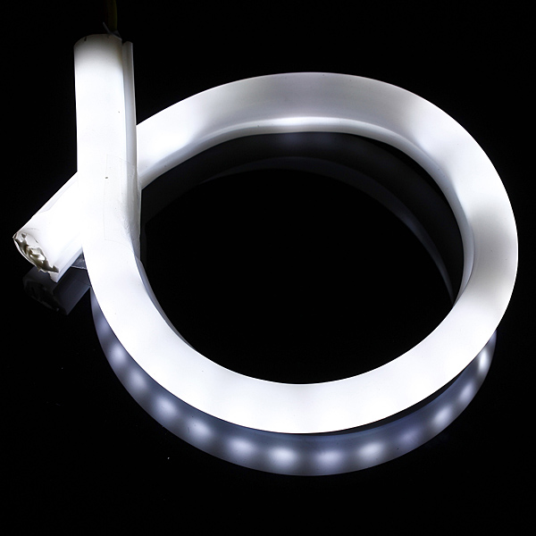 30cm-White-Amber-Switchback-Headlight-LED-Strip-Drl-Run-Light-939354
