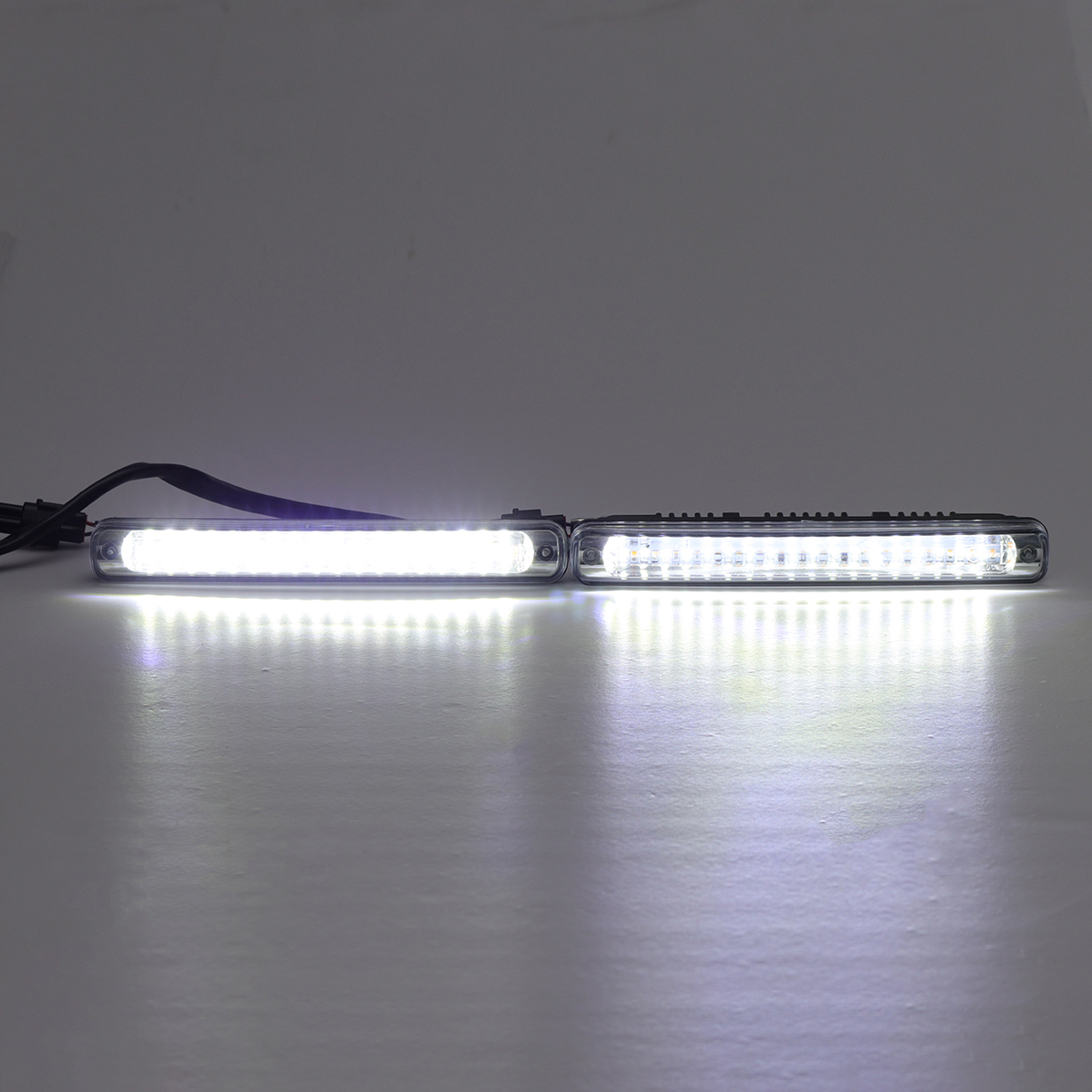 36-LED-Dual-Color-Car-Daytime-Running-Lights-DRL-Lamps-Universal-WhiteAmber-1402075