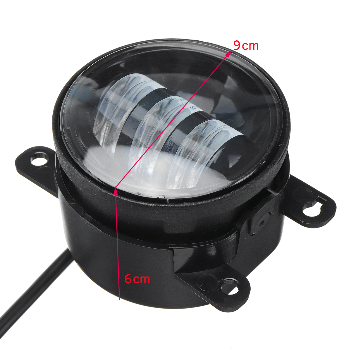 4-Inch-COB-LED-Daytime-Running-Lights-DRL-Fog-Lamp-Dual-Color-for-Ford-F150HondaNissanSubaruAcura-1420592