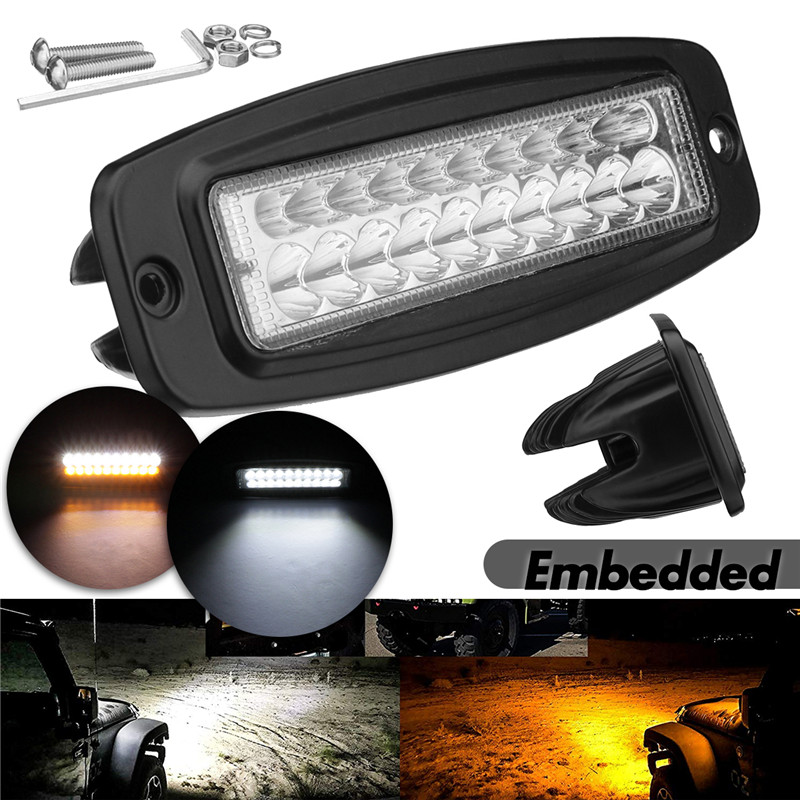 6Inch-6000LM-50W-20LED-Car-Daytime-Running-Combo-Beam-Lights-Fog-Work-Lamp-1330810