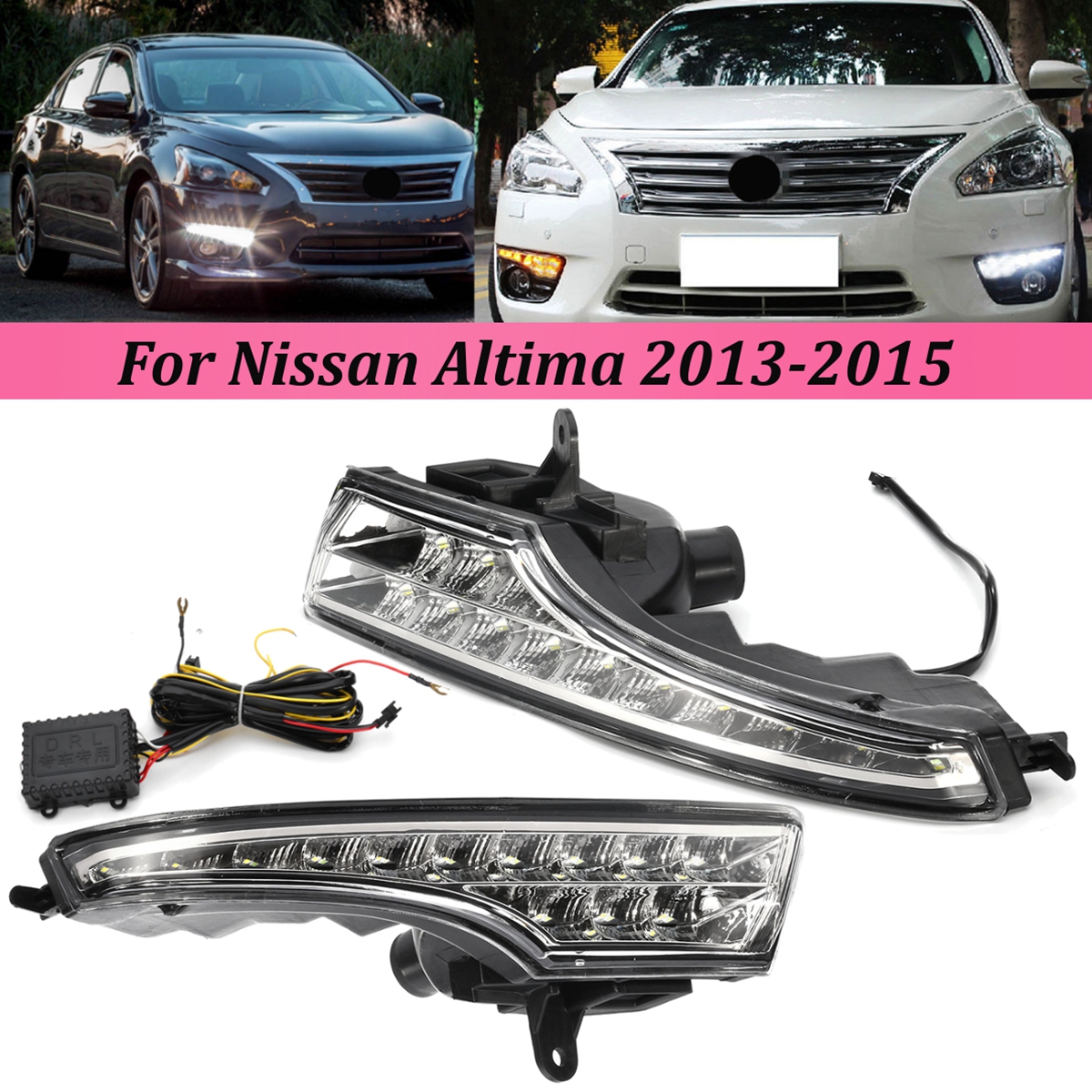 Car-LED-DRL-Daytime-Running-Lights-Lamp-for-Nissan-Altima-Teana-2013-2015-1430820