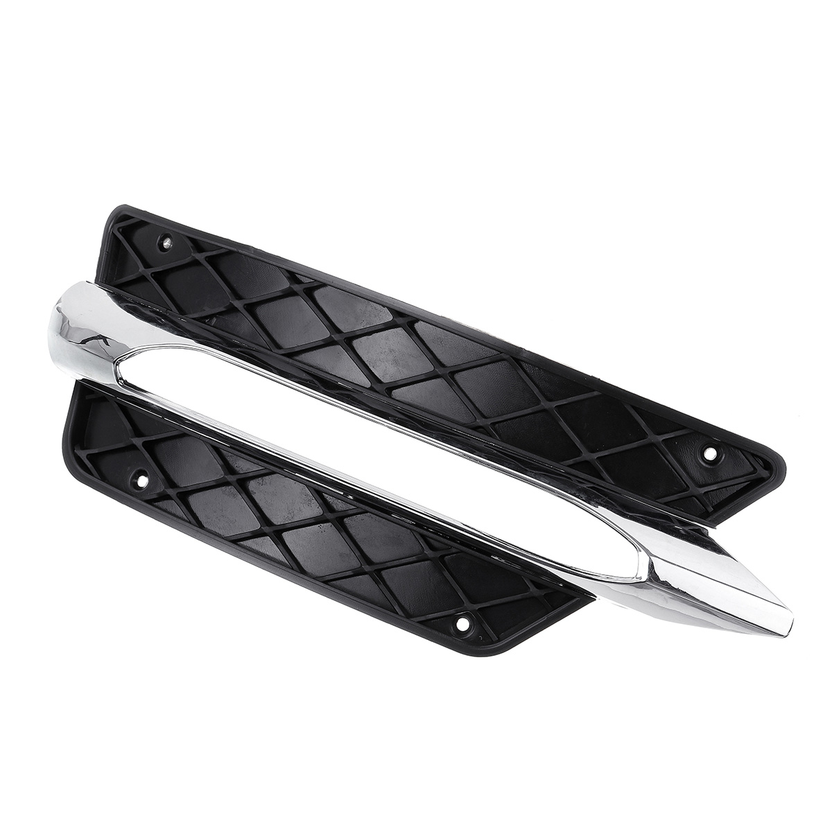 Car-LeftRight-Daytime-Running-Lights-Lower-Bumper-DRL-Grill-Cover-For-Mercedes-C-CLASS-W204-2012-201-1569028