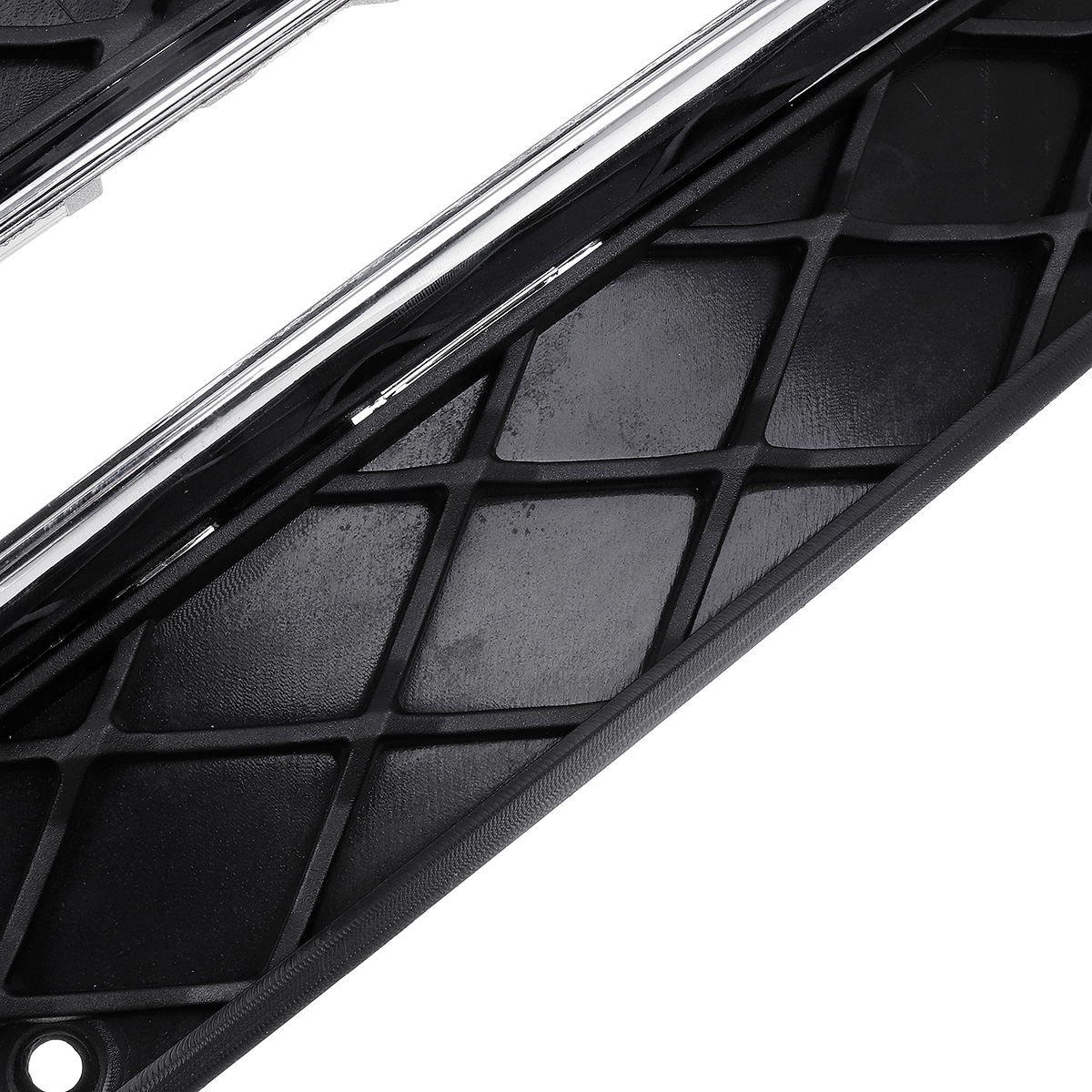 Car-LeftRight-Daytime-Running-Lights-Lower-Bumper-DRL-Grill-Cover-For-Mercedes-C-CLASS-W204-2012-201-1569028