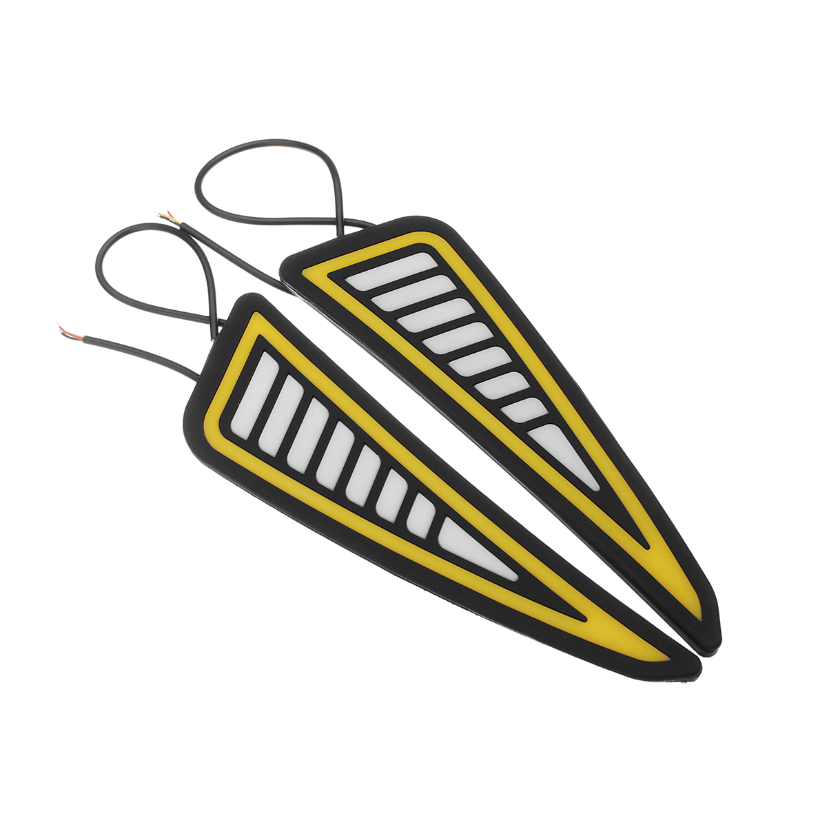 Dual-Color-COB-Car-Daytime-Running-Lights-Turn-Singal-Lamp-White-Yellow-1338869