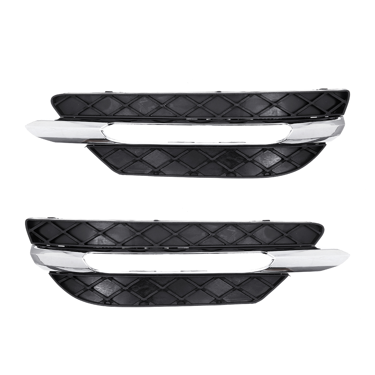 Front-Bumper-DRL-Daytime-Running-Lights-Grill-Cover-LeftRight-for-Mercedes-Benz-W204-C-Class-2011-20-1471215