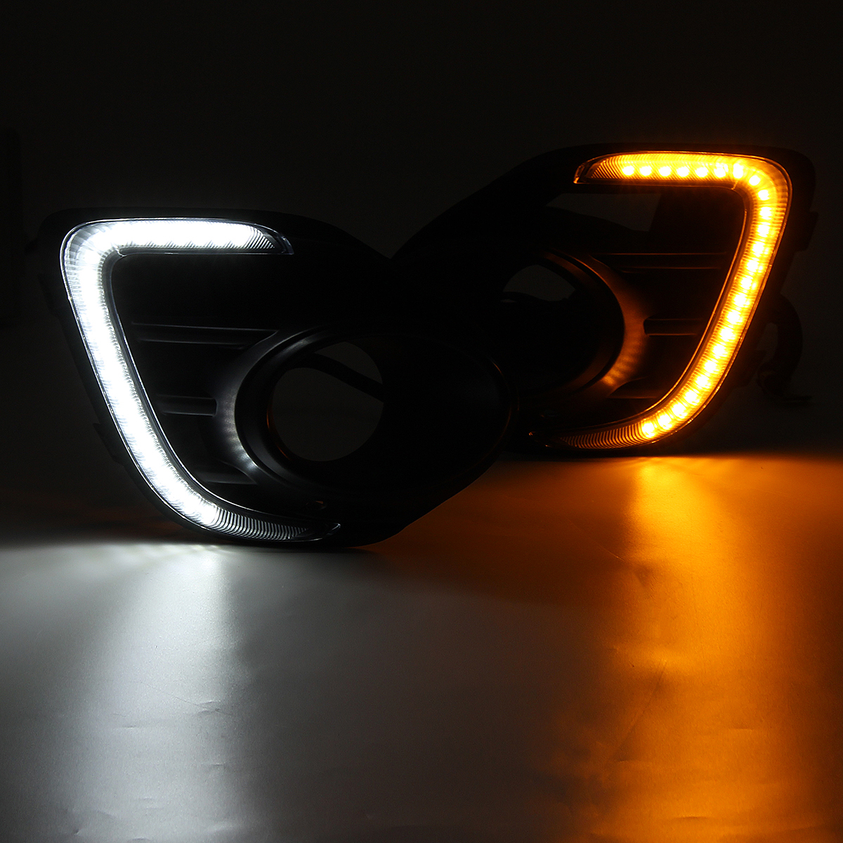 Front-Bumper-Fog-Lamp-Yellow-LED-DRL-Daytime-Running-Lights-White-For-Mitsubishi-Lancer-2016-2019-1544799