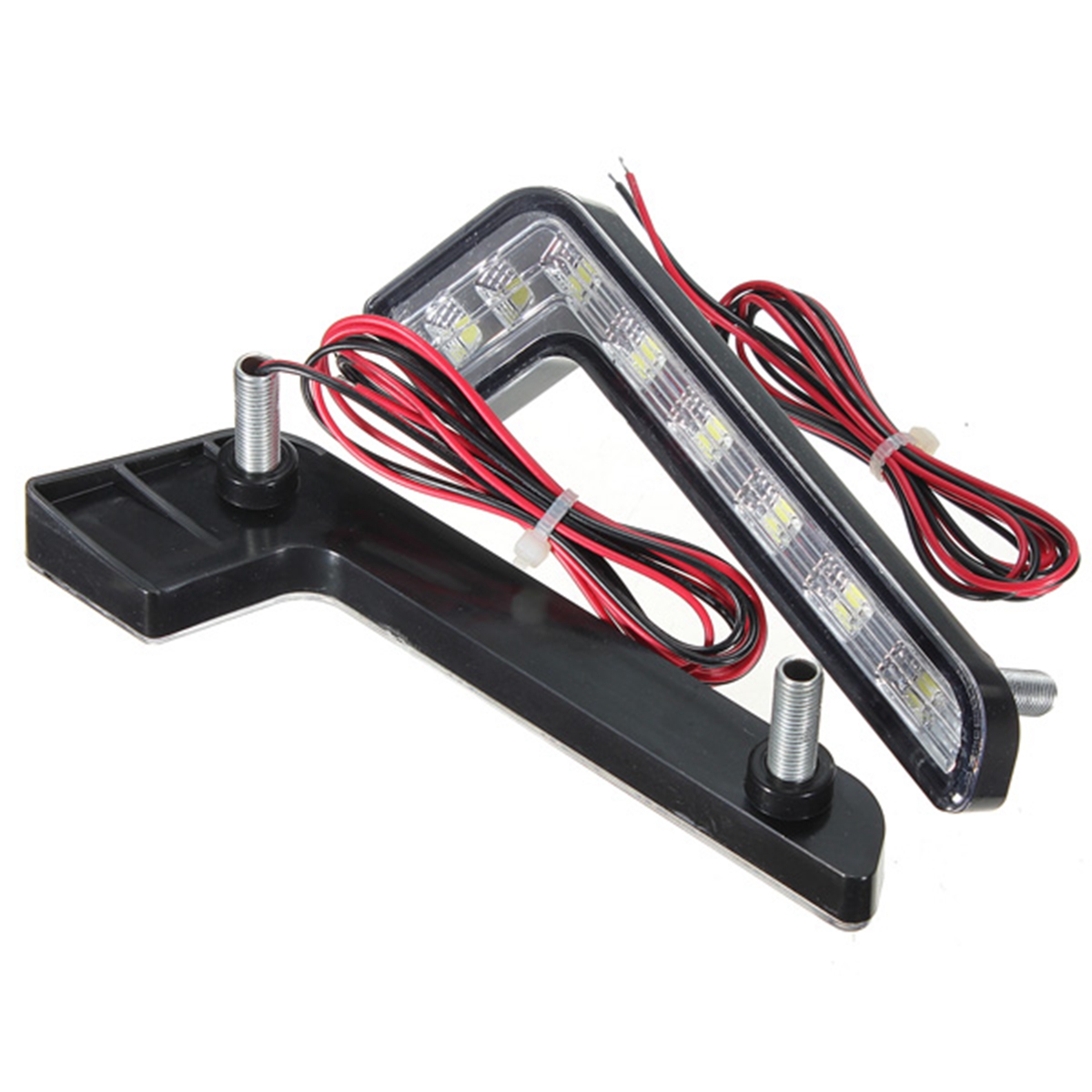 L-Shape-5W-LED-DRL-Daytime-Running-Lights-Fog-Lamp-White-for-Benz-C-E-S-42920