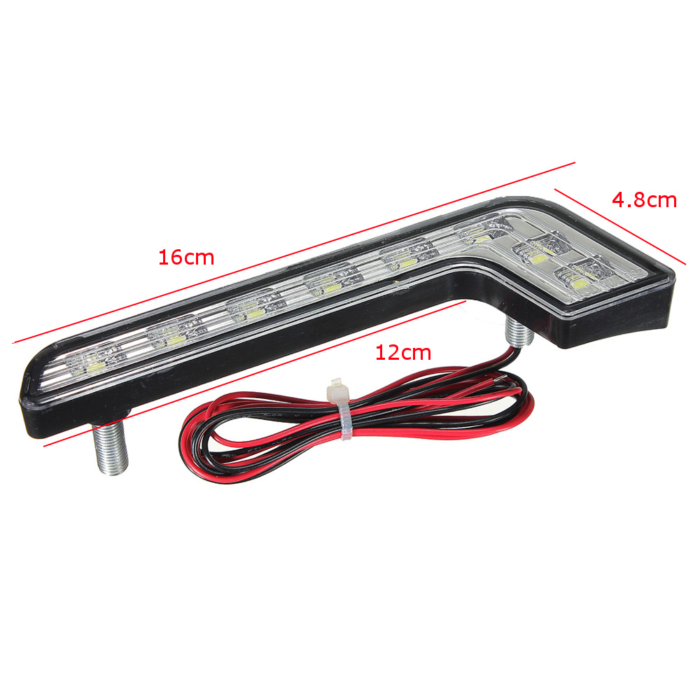 L-Shape-5W-LED-DRL-Daytime-Running-Lights-Fog-Lamp-White-for-Benz-C-E-S-42920