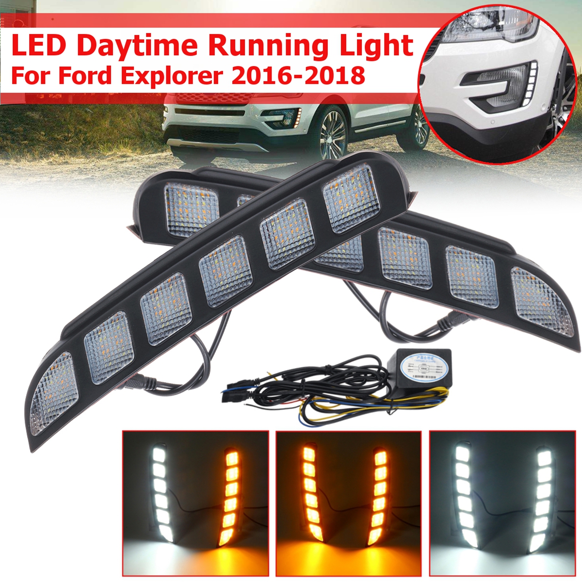 LED-DRL-Daytime-Running-Lights-Turn-Singal-Lamps-Pair-for-Ford-Explorer-2016-2018-1422752