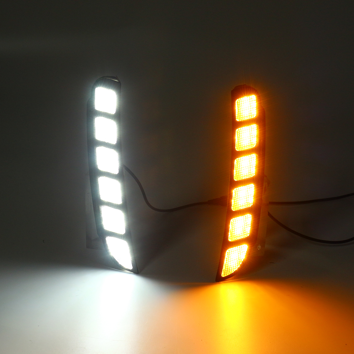 LED DRL Daytime Running Lights Turn Singal Lamps Pair for Ford Explorer