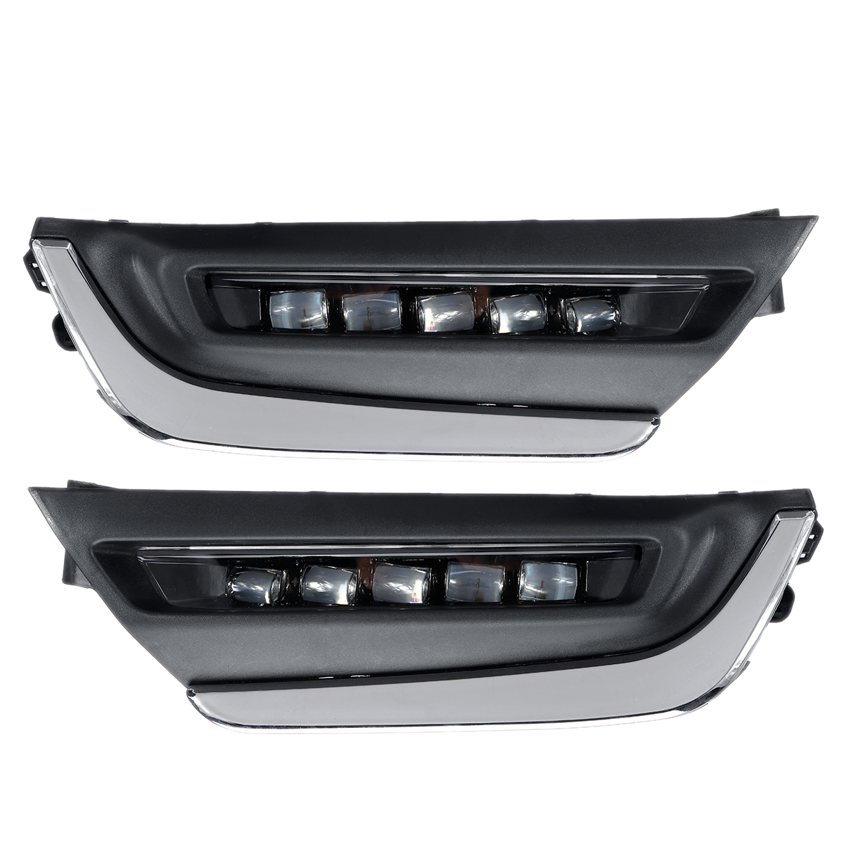 LED-DRL-Daytime-Running-Lights-White-Pair-For-Honda-CR-V-CRV-2017-2018-1568098