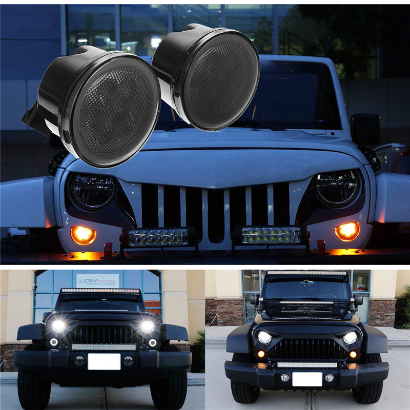 Pair-Dual-Color-8LED-Car-Daytime-Running-Lights-Turn-Signal-Lamp-for-Jeep-2007-2017-1329513