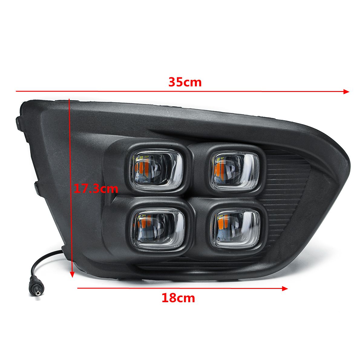 Pair-LED-DRL-Daytime-Running-Lights-Lamps-For-KlA-KX-Cross-2018-TwoThree-Colors-1577477