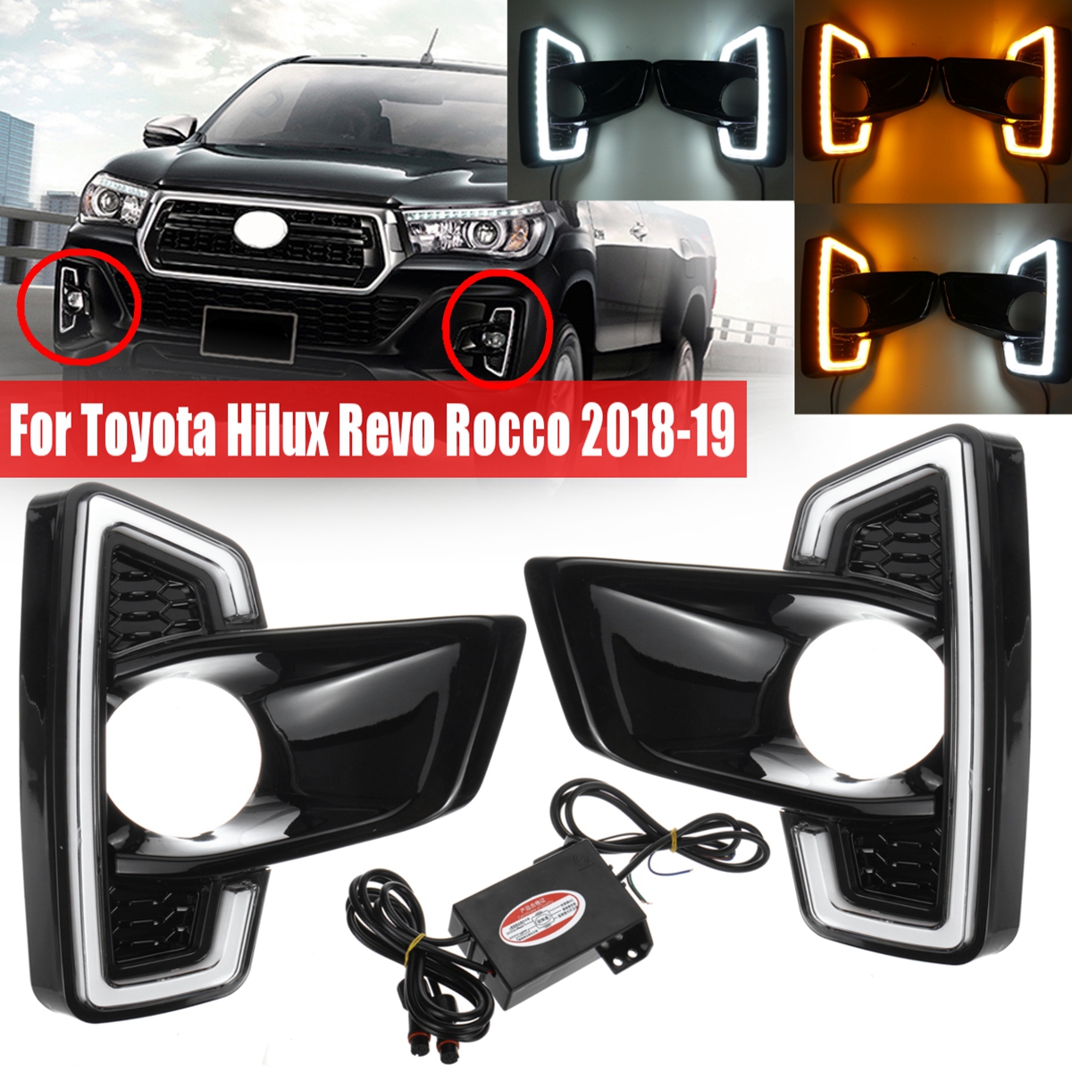 Pair-LED-DRL-Daytime-Running-Lights-White-Turn-Signal-Lamp-Yellow-For-Toyota-Hilux-Revo-Rocco-2018-2-1639557